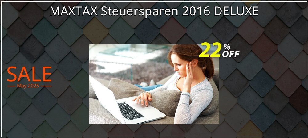 MAXTAX Steuersparen 2016 DELUXE coupon on Palm Sunday promotions