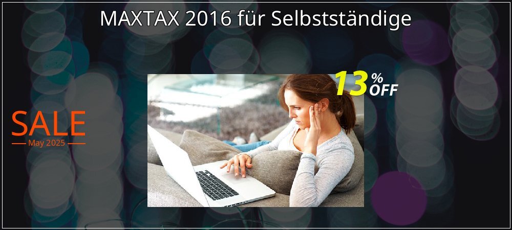 MAXTAX 2016 für Selbstständige coupon on National Loyalty Day discounts