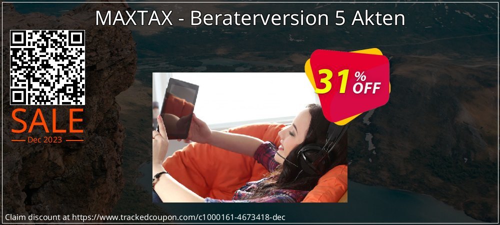 MAXTAX - Beraterversion 5 Akten coupon on National Pizza Party Day sales