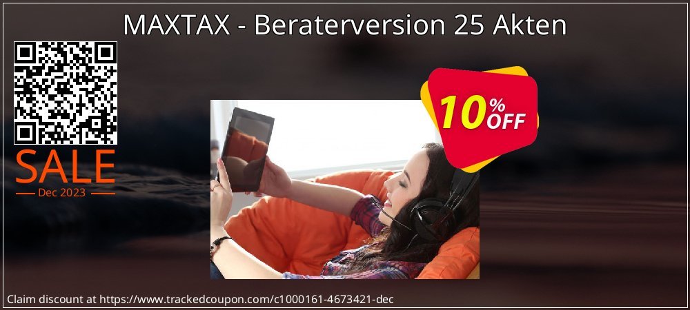 MAXTAX - Beraterversion 25 Akten coupon on World Party Day offer