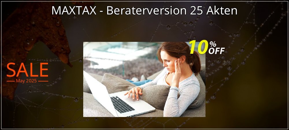 MAXTAX - Beraterversion 25 Akten coupon on World Party Day offer