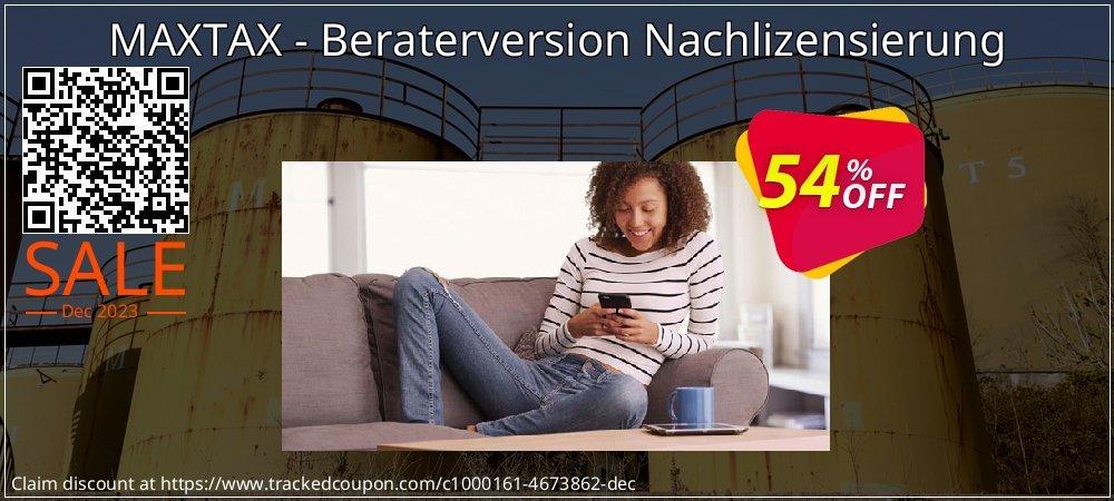 MAXTAX - Beraterversion Nachlizensierung coupon on April Fools' Day offer