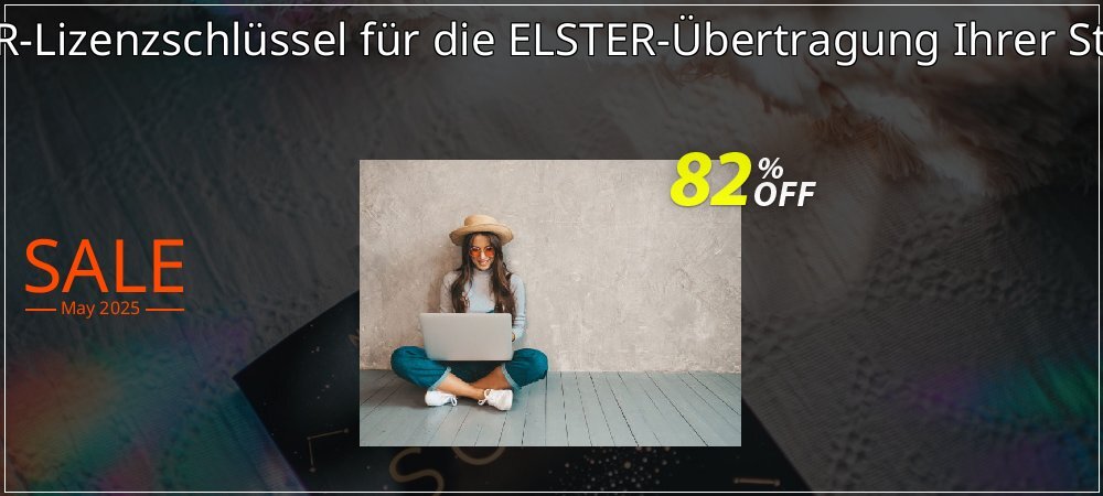 MAXTAX ELSTER-Lizenzschlüssel für die ELSTER-Übertragung Ihrer Steuererklärung. coupon on National Smile Day offer