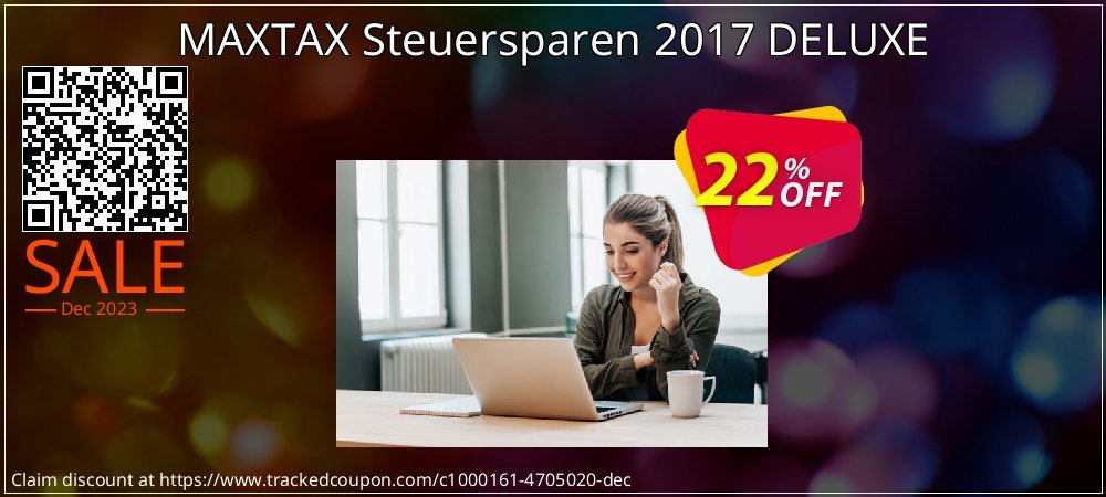 MAXTAX Steuersparen 2017 DELUXE coupon on National Walking Day offer