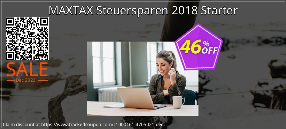 MAXTAX Steuersparen 2018 Starter coupon on World Party Day discount