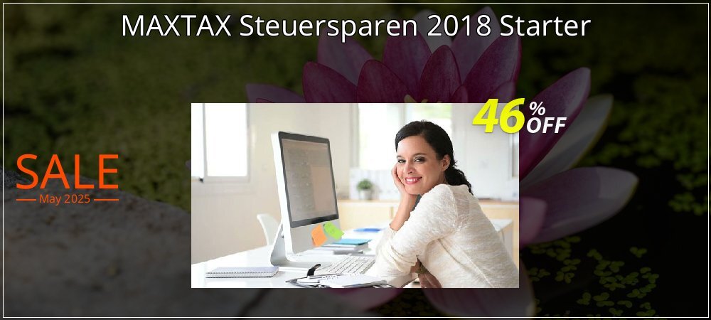 MAXTAX Steuersparen 2018 Starter coupon on World Whisky Day offering discount