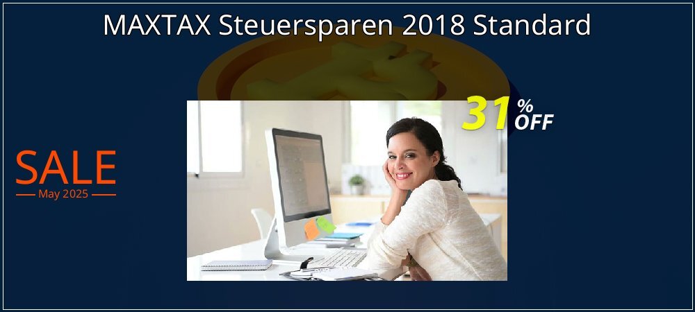 MAXTAX Steuersparen 2018 Standard coupon on National Pizza Party Day super sale