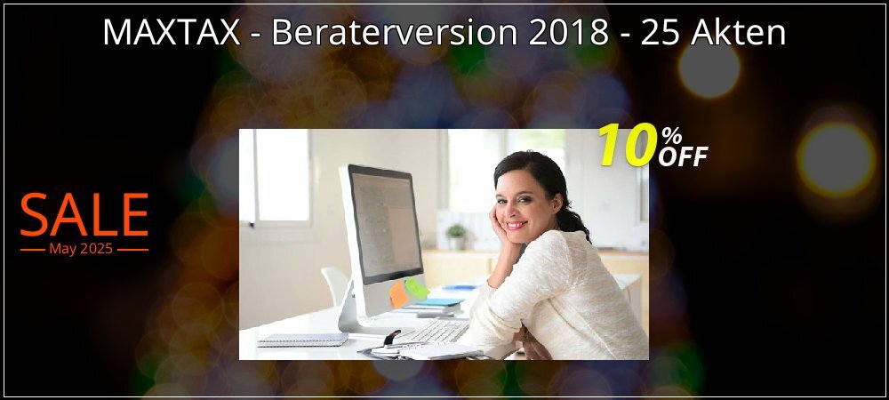 MAXTAX - Beraterversion 2018 - 25 Akten coupon on National Memo Day discount