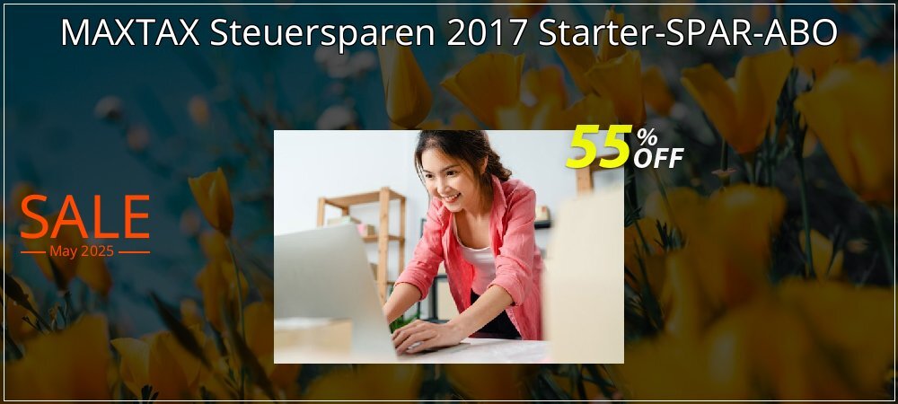 MAXTAX Steuersparen 2017 Starter-SPAR-ABO coupon on Mother's Day sales