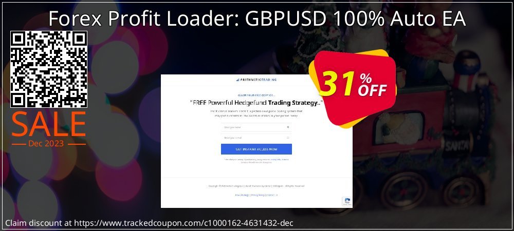 Forex Profit Loader: GBPUSD 100% Auto EA coupon on Working Day sales