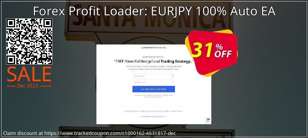 Forex Profit Loader: EURJPY 100% Auto EA coupon on April Fools' Day super sale