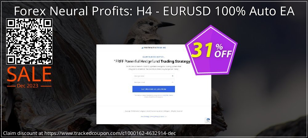 Forex Neural Profits: H4 - EURUSD 100% Auto EA coupon on World Password Day super sale