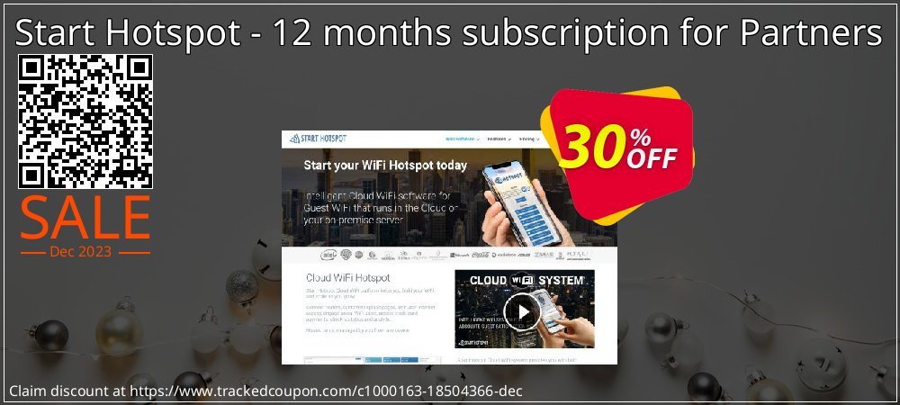 Start Hotspot - 12 months subscription for Partners coupon on World Party Day deals