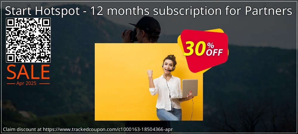 Start Hotspot - 12 months subscription for Partners coupon on World Party Day deals