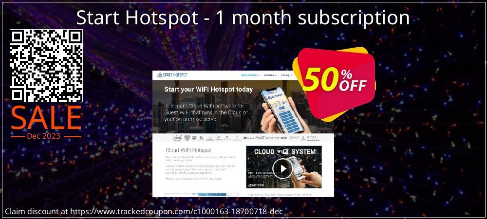 Start Hotspot - 1 month subscription coupon on Easter Day sales