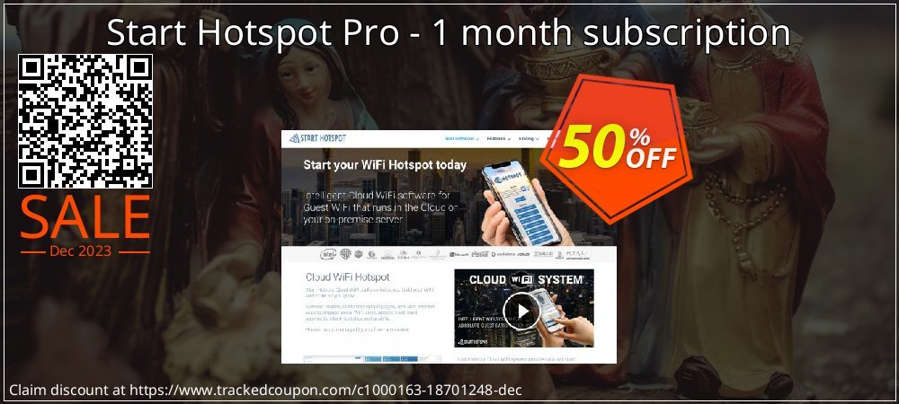 Start Hotspot Pro - 1 month subscription coupon on Virtual Vacation Day discounts