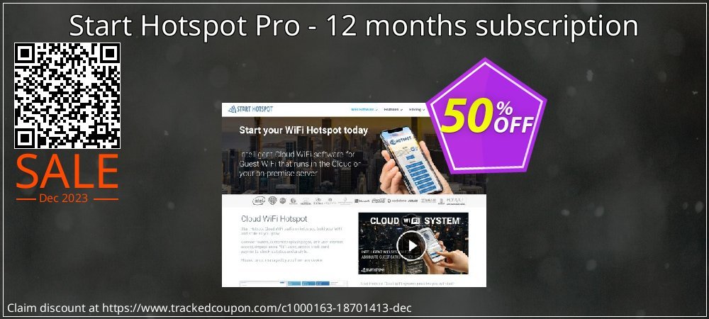 Start Hotspot Pro - 12 months subscription coupon on Easter Day offer