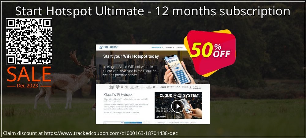 Start Hotspot Ultimate - 12 months subscription coupon on Easter Day sales