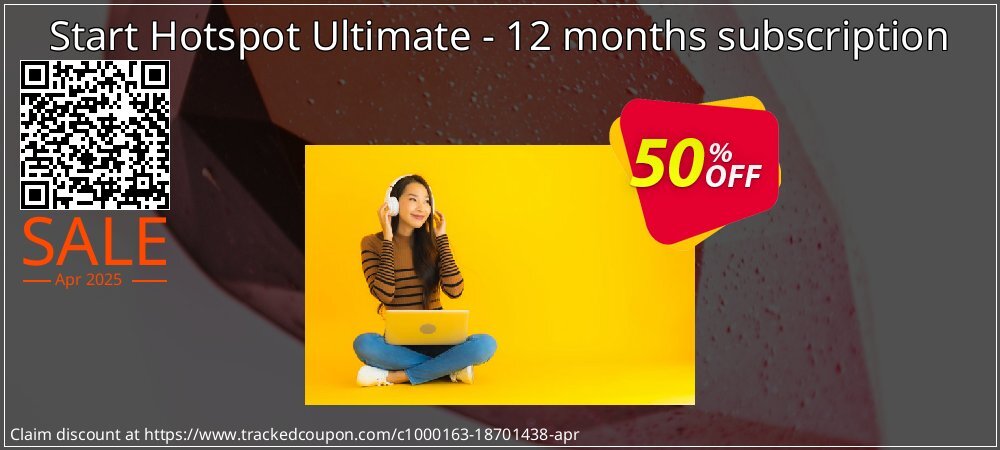 Start Hotspot Ultimate - 12 months subscription coupon on Easter Day sales