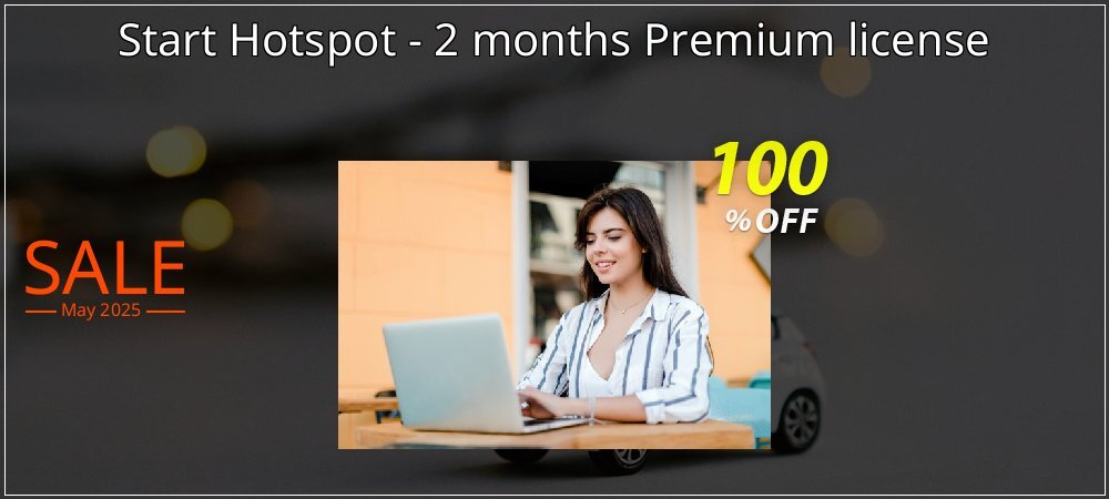 Start Hotspot - 2 months Premium license coupon on World Password Day super sale