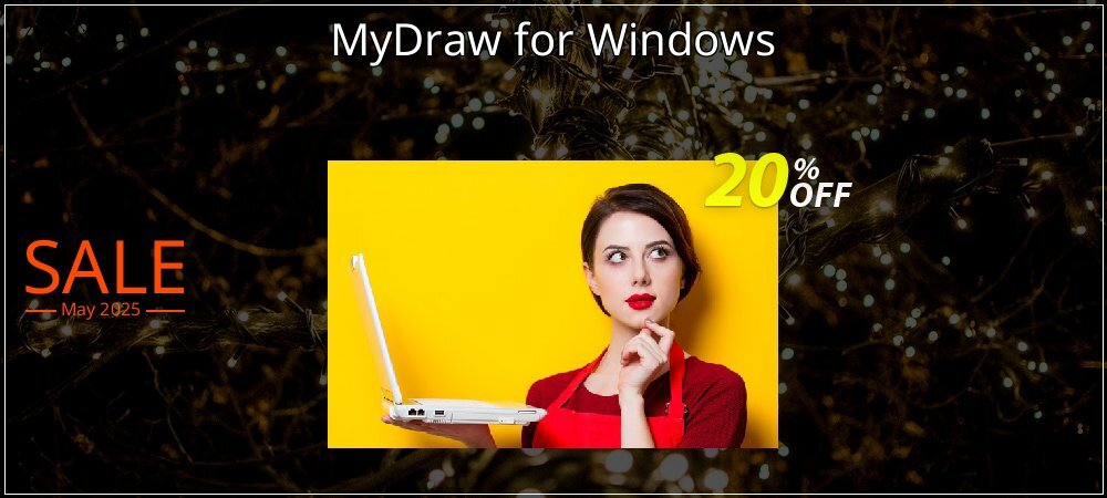 MyDraw for Windows coupon on Mother Day offering sales