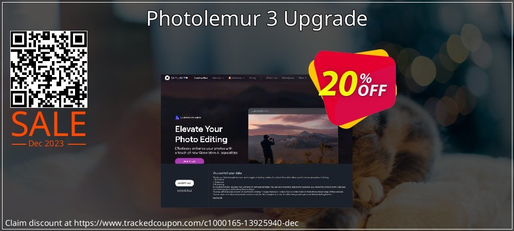 Photolemur 3 Upgrade coupon on National Walking Day discount
