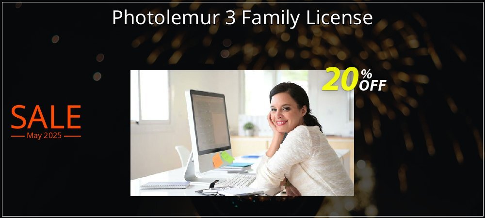 Photolemur 3 Family License coupon on World Party Day sales