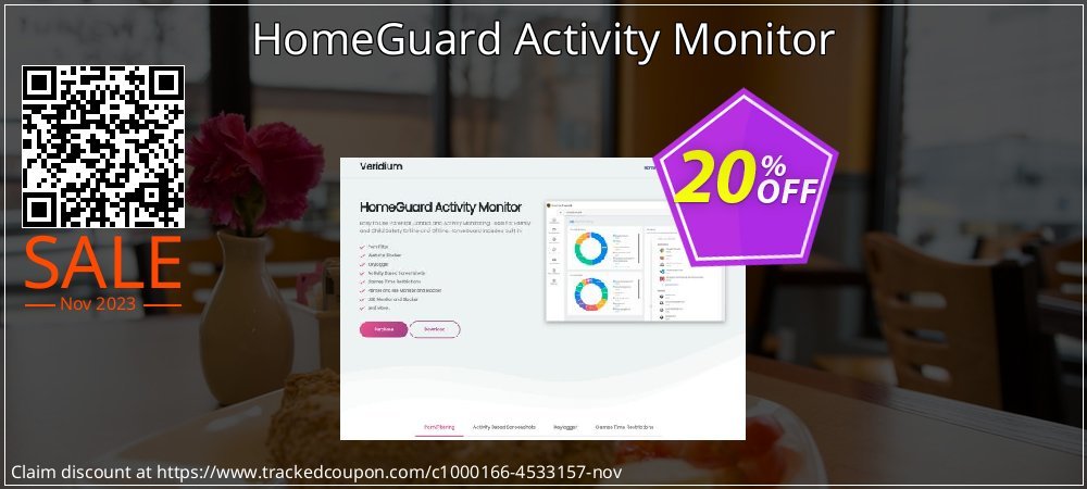 Get 20% OFF HomeGuard Activity Monitor offering sales
