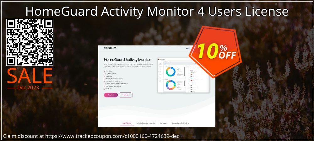 HomeGuard Activity Monitor 4 Users License coupon on World Password Day discounts