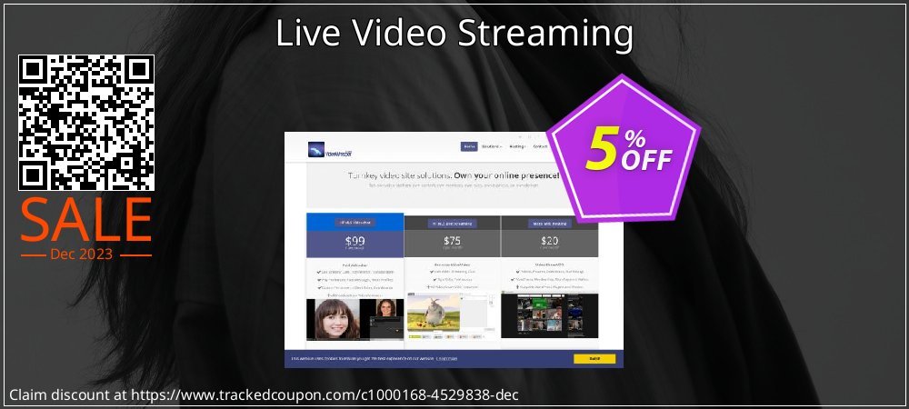 Live Video Streaming coupon on Easter Day discount