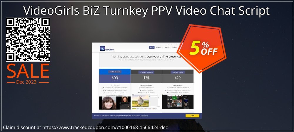 VideoGirls BiZ Turnkey PPV Video Chat Script coupon on Tell a Lie Day offering discount