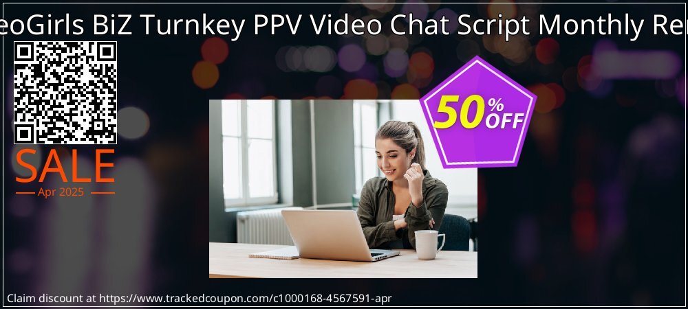 VideoGirls BiZ Turnkey PPV Video Chat Script Monthly Rental coupon on World Party Day deals