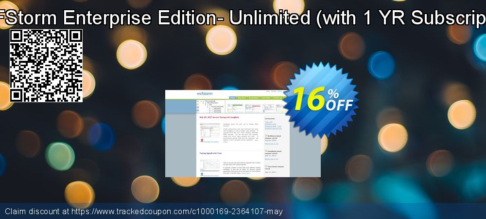 WCFStorm Enterprise - Unlimited coupon on Working Day discounts