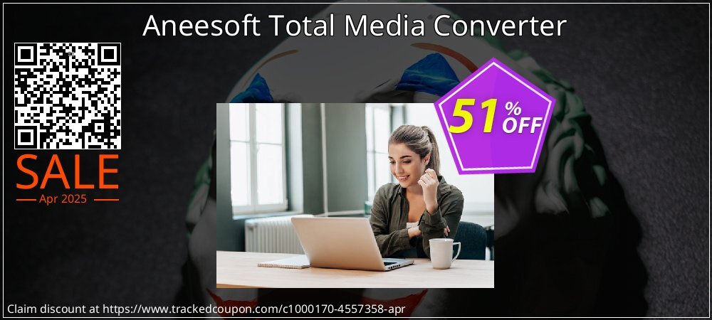 Aneesoft Total Media Converter coupon on National Pizza Party Day offering discount