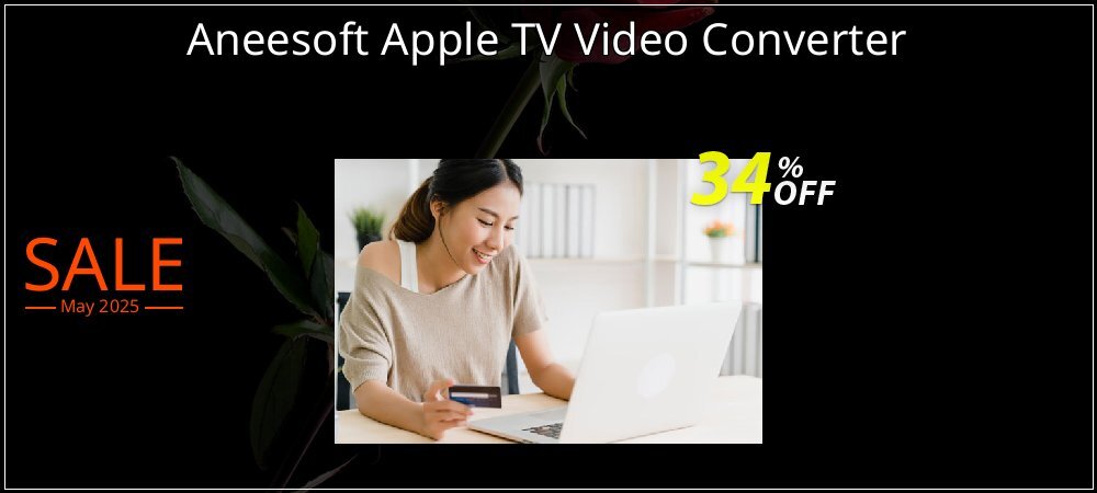 Aneesoft Apple TV Video Converter coupon on National Pizza Party Day offer