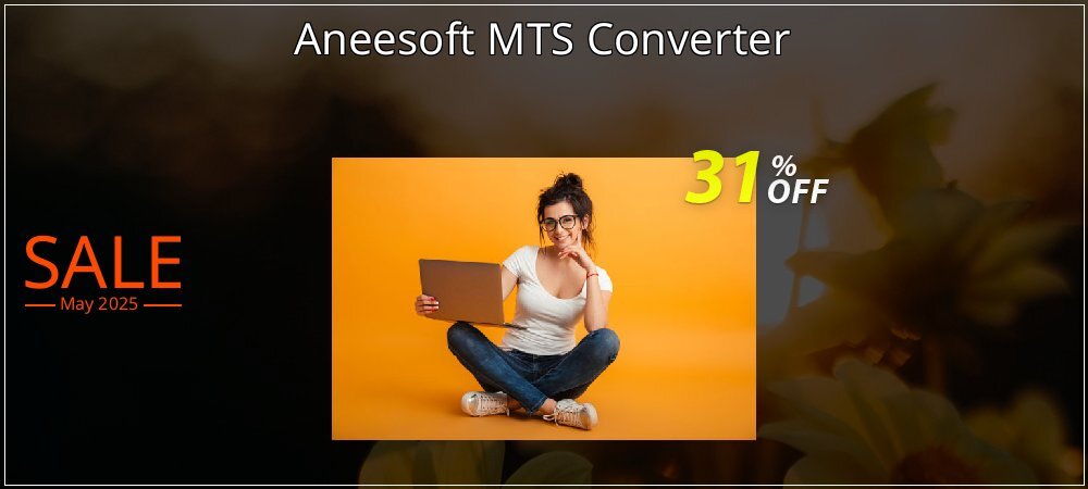 Aneesoft MTS Converter coupon on Mother's Day sales