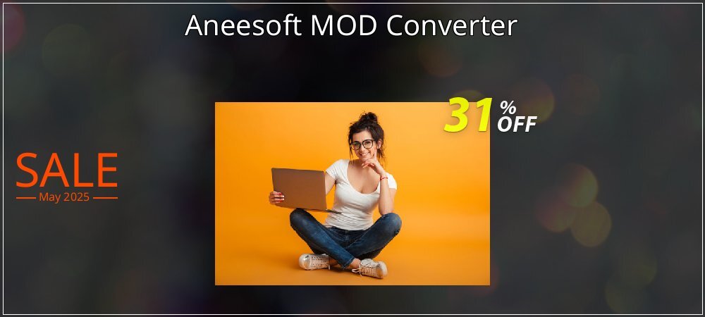 Aneesoft MOD Converter coupon on World Party Day sales