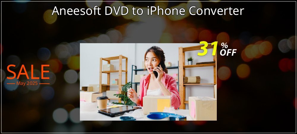 Aneesoft DVD to iPhone Converter coupon on National Memo Day discounts
