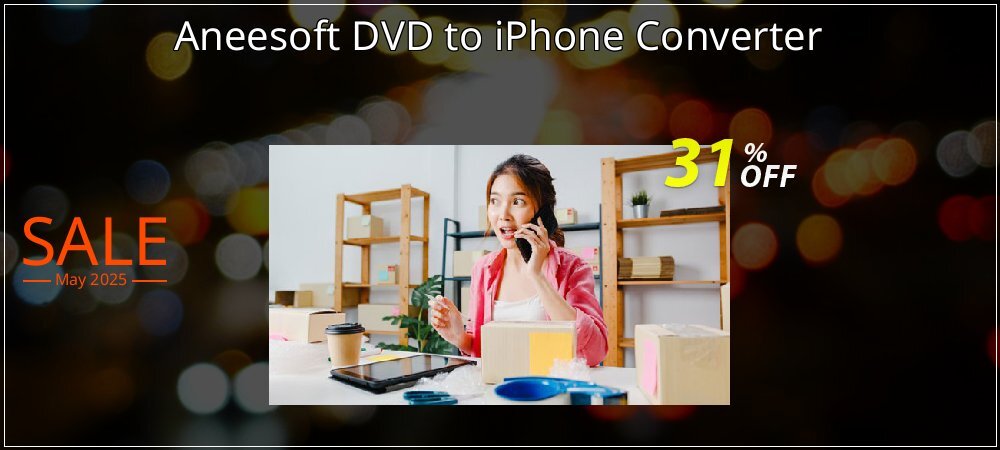 Aneesoft DVD to iPhone Converter coupon on April Fools' Day super sale