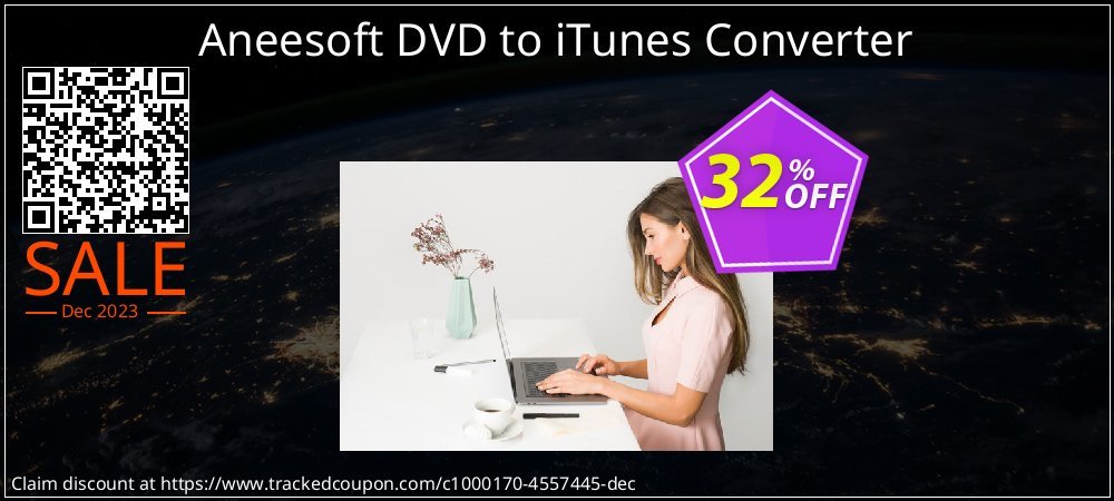 Aneesoft DVD to iTunes Converter coupon on National Walking Day sales