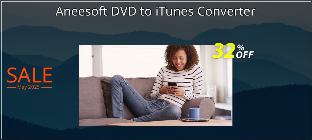 Aneesoft DVD to iTunes Converter coupon on Mother Day deals