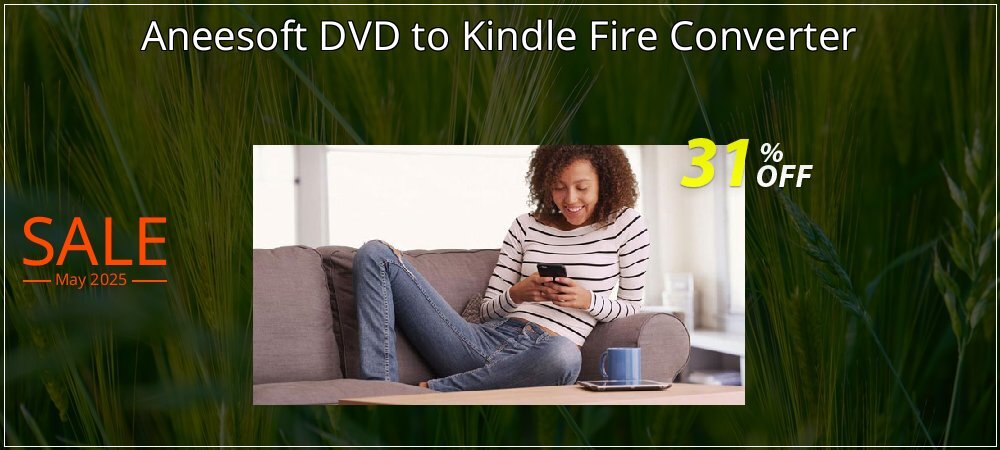 Aneesoft DVD to Kindle Fire Converter coupon on World Whisky Day offer
