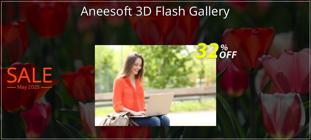 Aneesoft 3D Flash Gallery coupon on Easter Day offering discount