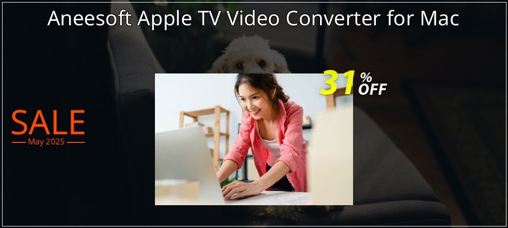 Aneesoft Apple TV Video Converter for Mac coupon on April Fools' Day offering discount