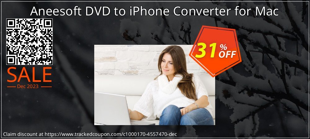 Aneesoft DVD to iPhone Converter for Mac coupon on National Walking Day discounts