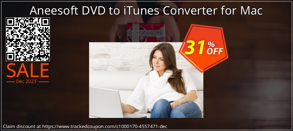 Aneesoft DVD to iTunes Converter for Mac coupon on World Party Day promotions