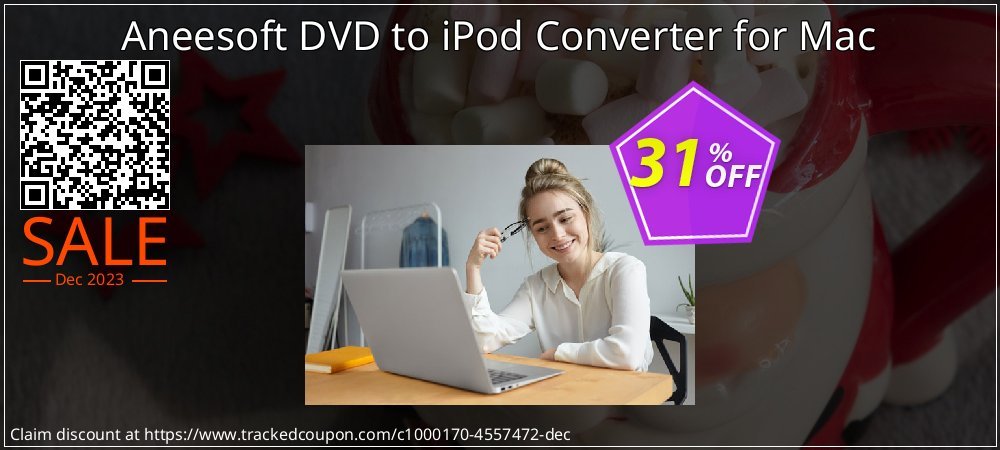 Aneesoft DVD to iPod Converter for Mac coupon on Working Day deals