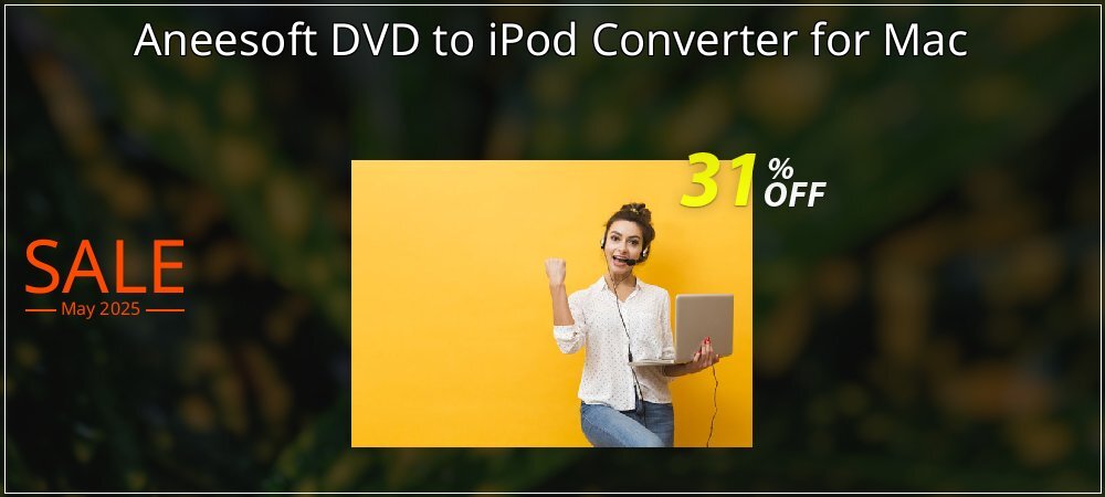 Aneesoft DVD to iPod Converter for Mac coupon on Working Day deals