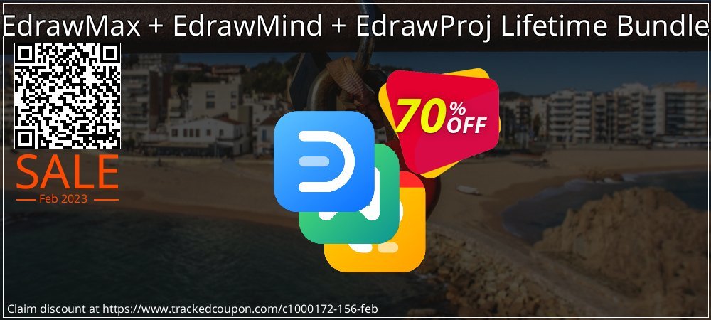 EdrawMax + EdrawMind + EdrawProj Lifetime Bundle coupon on World Party Day discounts