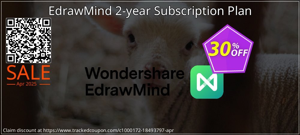 EdrawMind 2-year Subscription Plan coupon on April Fools' Day discounts